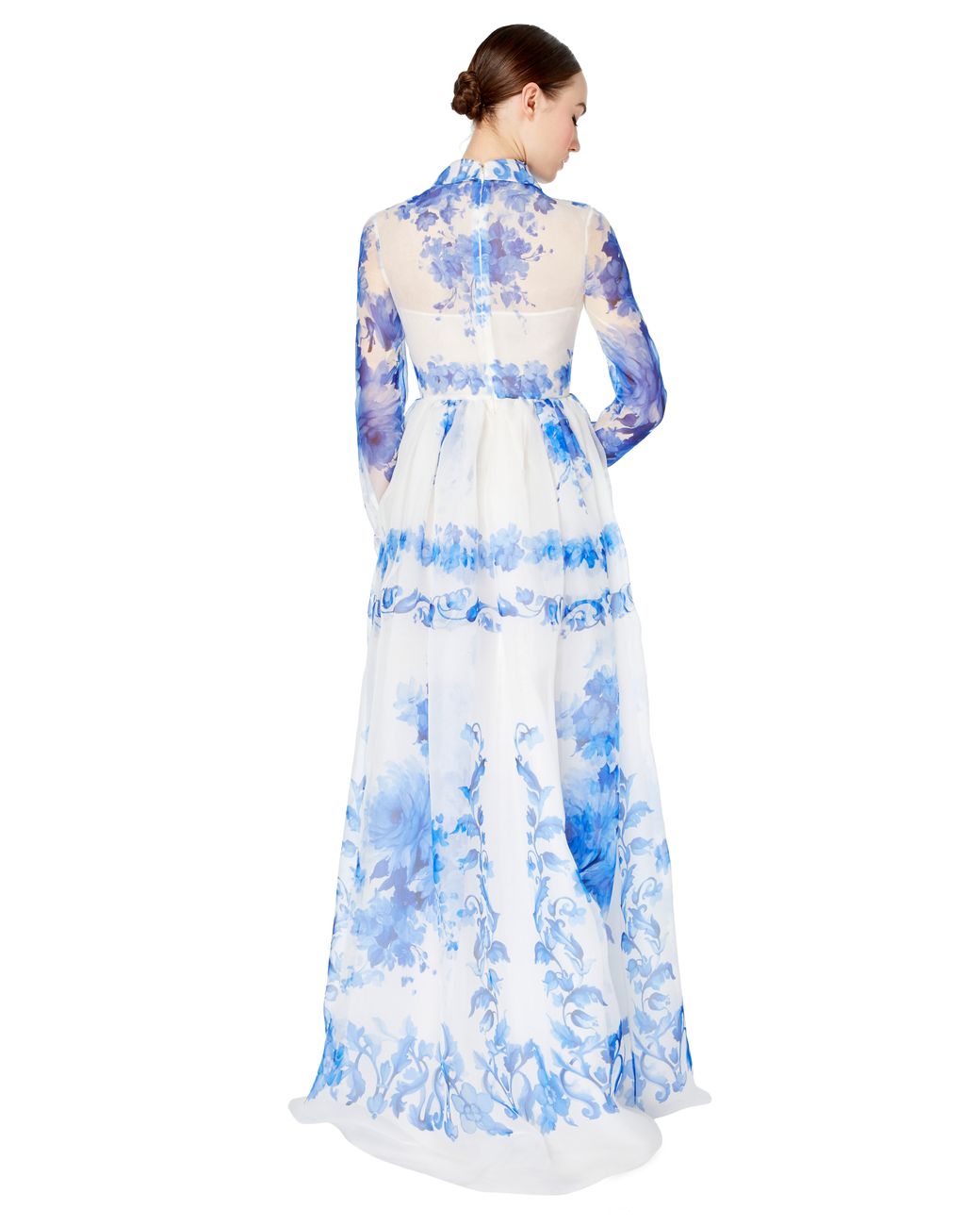 【VALENTINO】Printed Silk Dress アイボリー Valentino Printed Silk Dress | italist