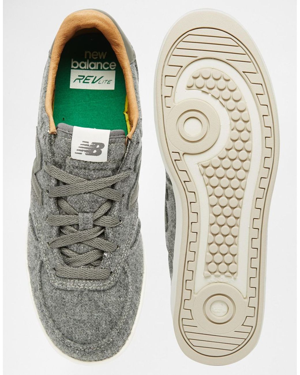 New Balance 300 Wool Trainers in Gray for Men | Lyst