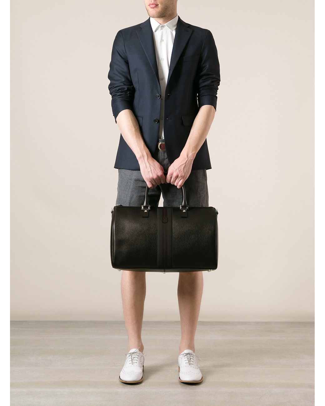 Ferragamo Duffle Bag in Black for Men | Lyst