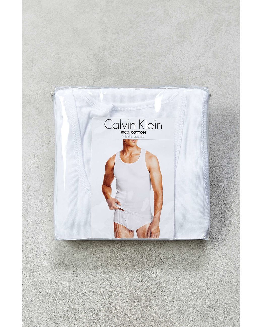 Vests Calvin Klein Jeans Ribbed Tank Top Black