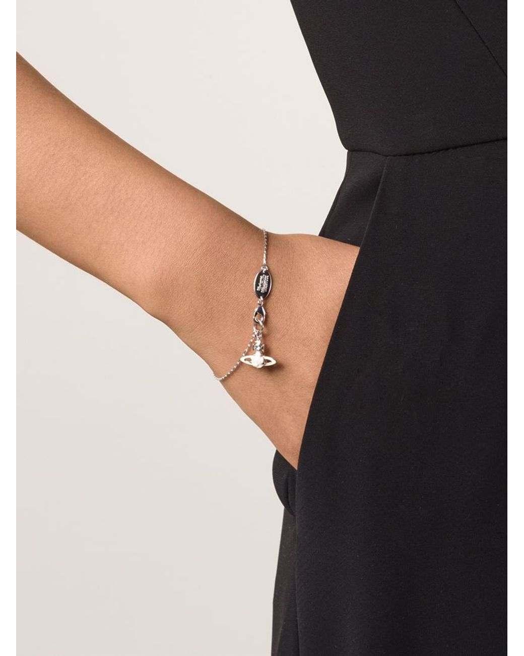 Vivienne Westwood Mini Bas Relief Rose Bracelet