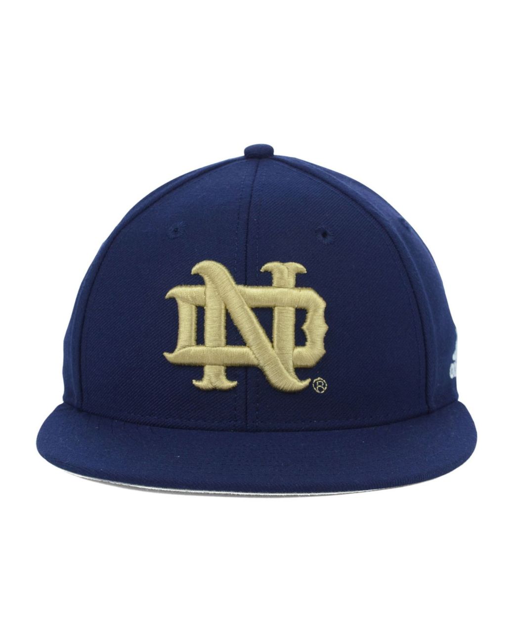 adidas Notre Dame Fighting Irish Onfield Baseball Cap in Blue for Men | Lyst