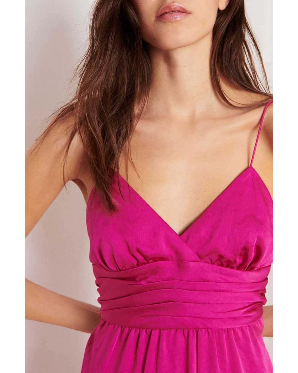 Ba&sh Dress Rixelle in Pink | Lyst