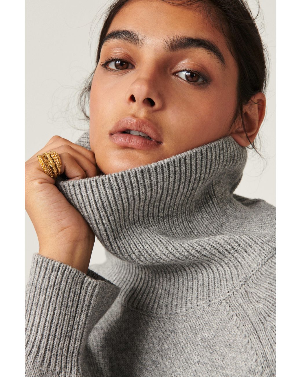 Ba sh Dress Medee In Gray Lyst ba-sh-dress-medee-in-gray-lyst