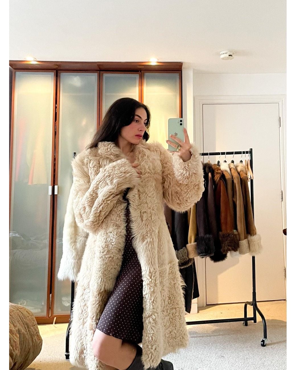 Baba by Tasha Metallic The Laney Long Coat