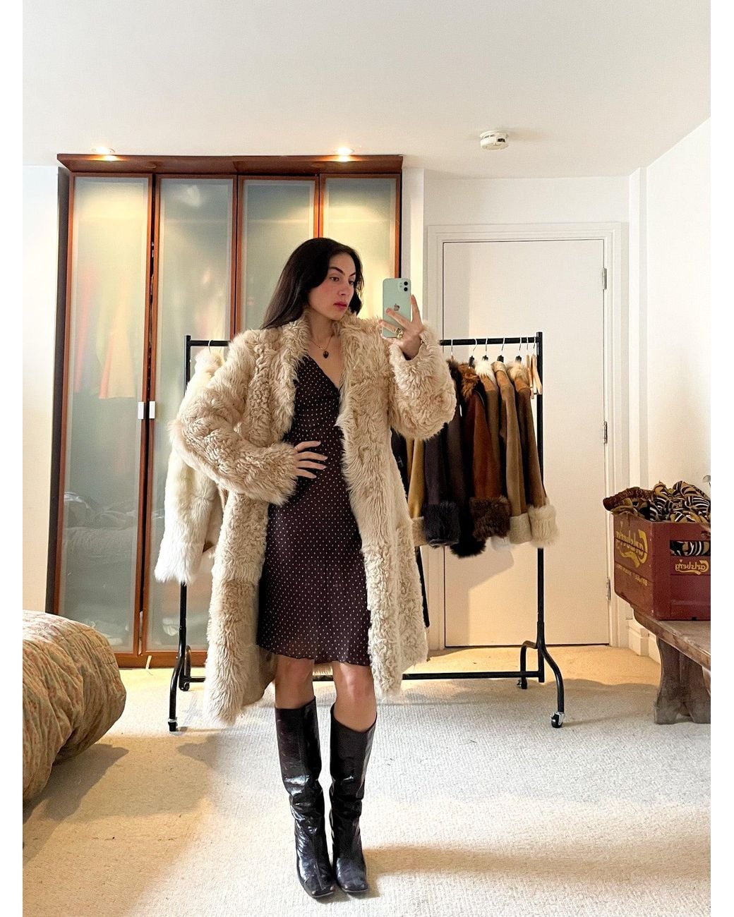 Baba by Tasha Metallic The Laney Long Coat