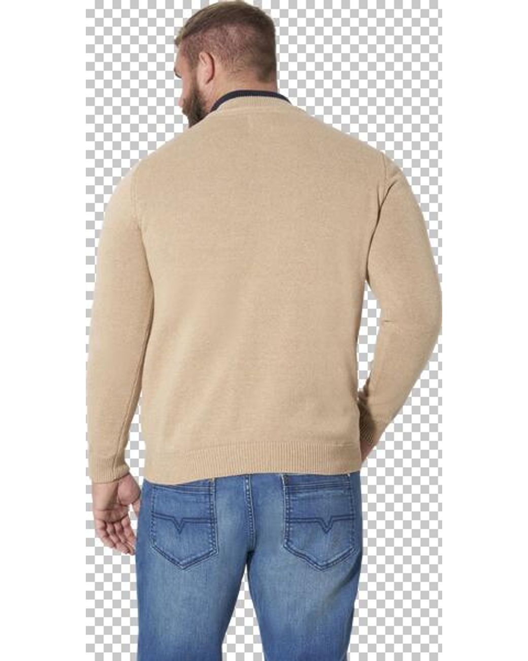Jan Vanderstorm Pullover Kobbe in Natural für Herren