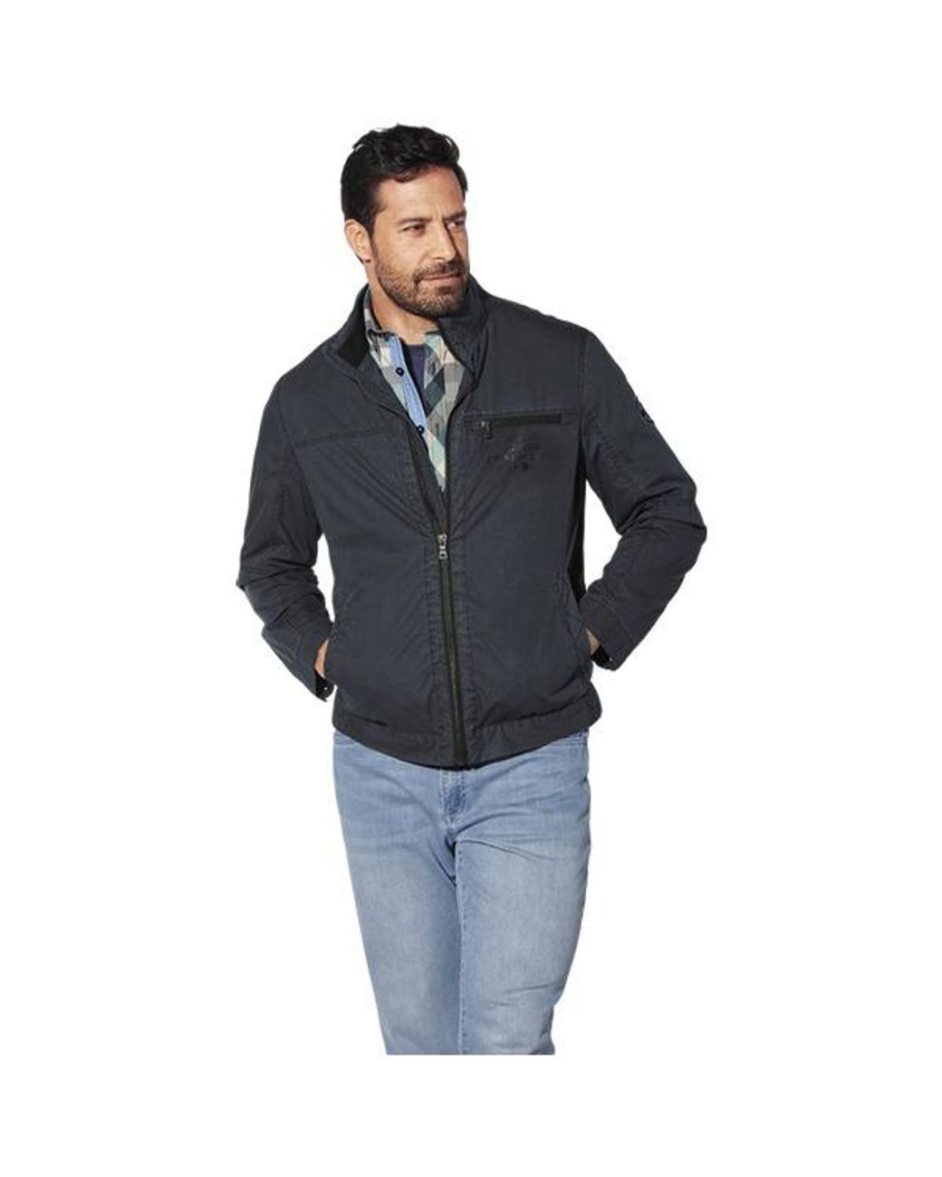 Jan Vanderstorm Fieldjacket Strudar in Blue für Herren