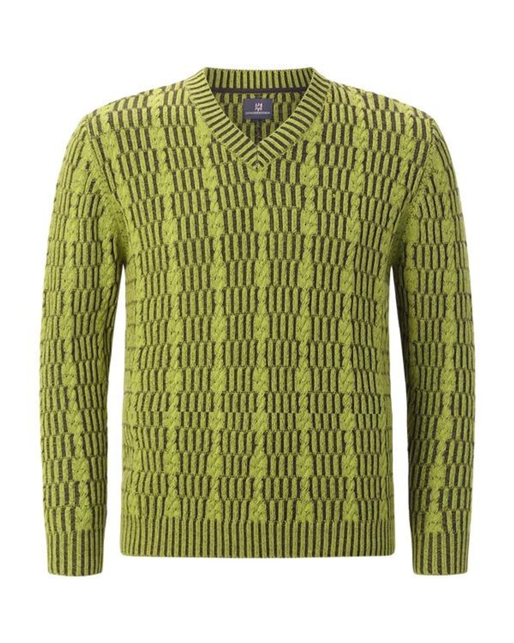 Jan Vanderstorm Pullover Akselheim in Green für Herren