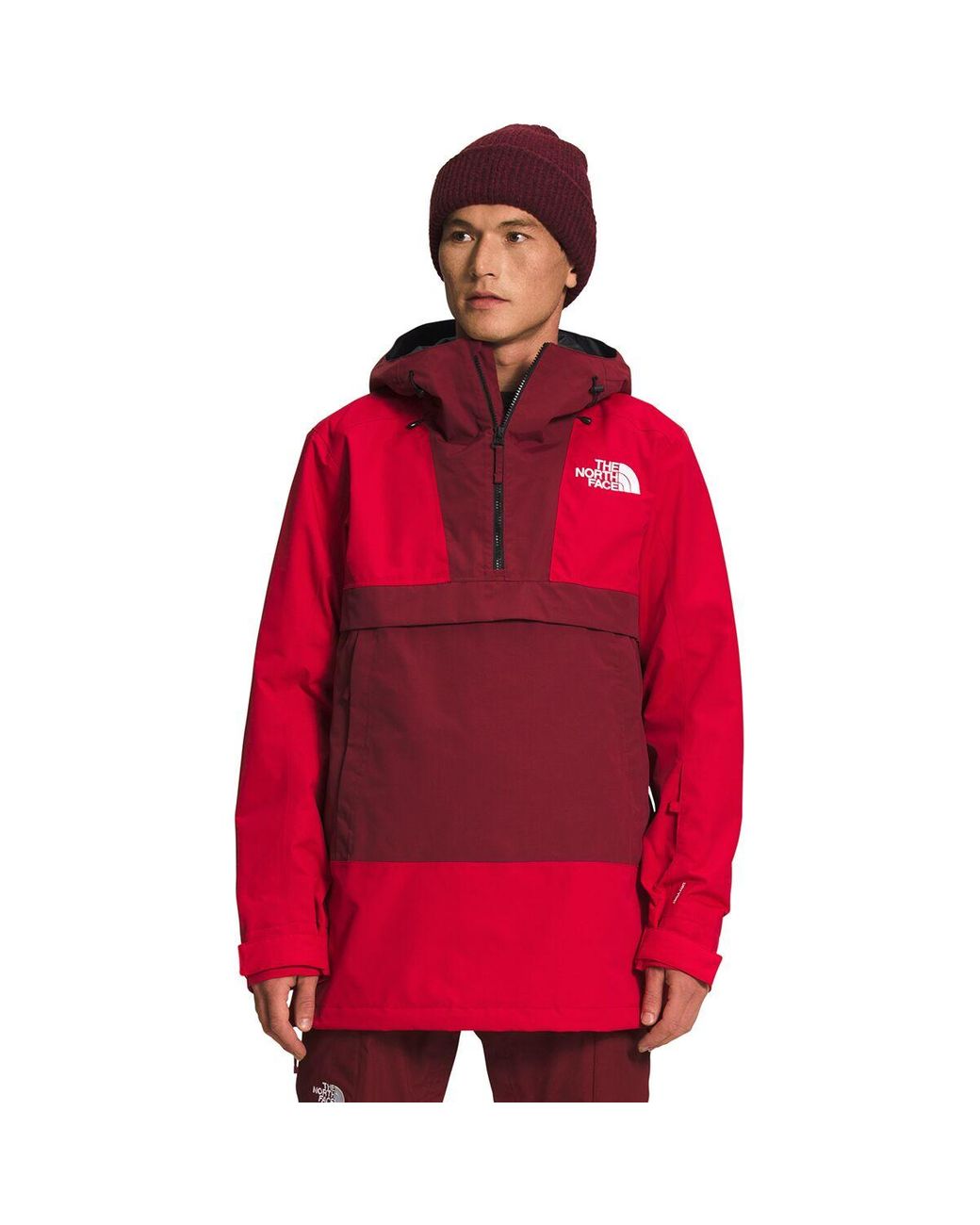 The North Face Silvani Anorak Jacket in Red for Men | Lyst