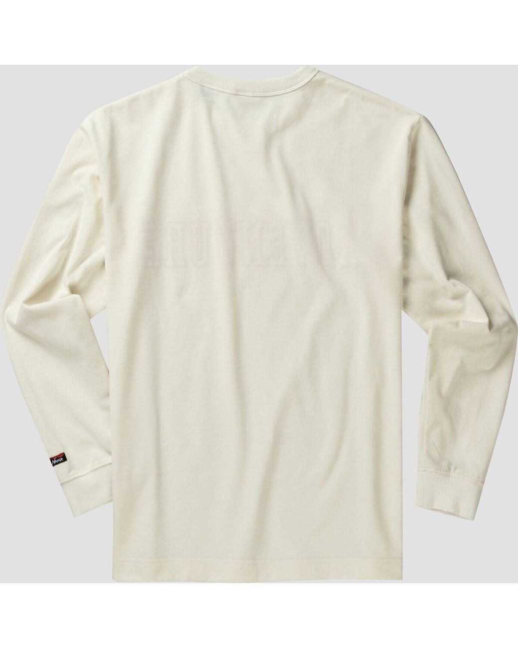NANGA Eco Hybrid Adventure Long-sleeve T-shirt in White for
