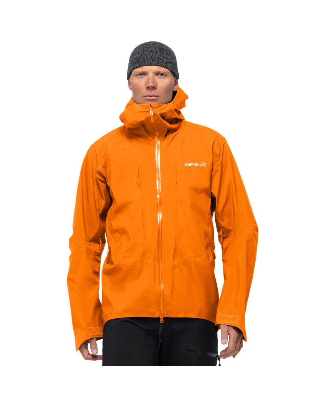 Norrøna Trollveggen Gore-tex Pro Light Jacket in Orange for Men | Lyst
