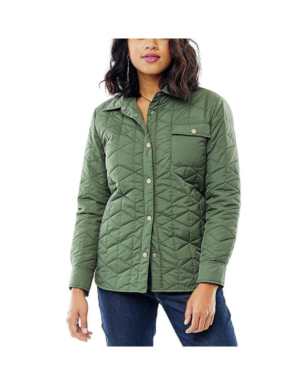 CARVE Designs Evans Quilted Shacket