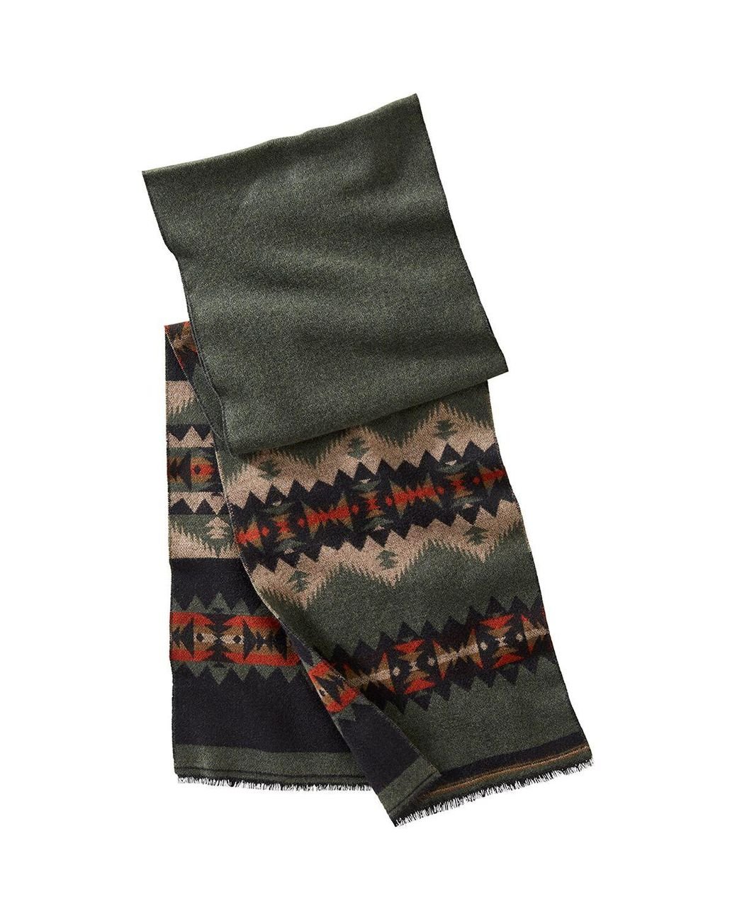 Pendleton Wool Jacquard Scarf for Men Lyst