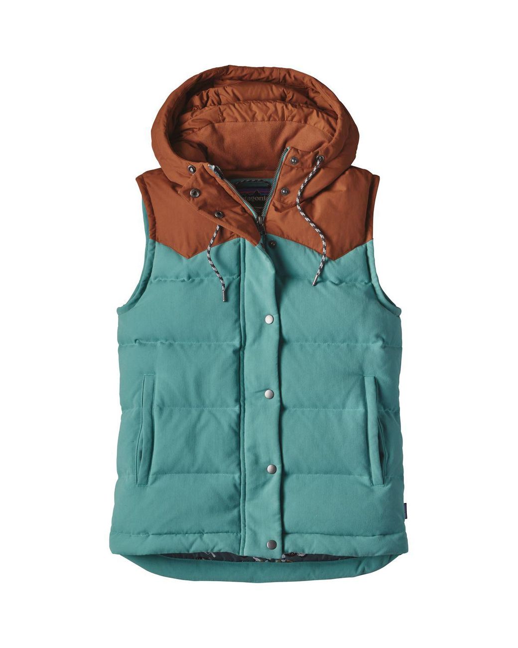Patagonia Bivy Hooded Down Vest in Blue | Lyst