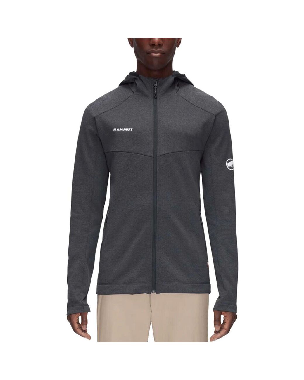 Mammut Nair Ml Hooded Jacket in Black 