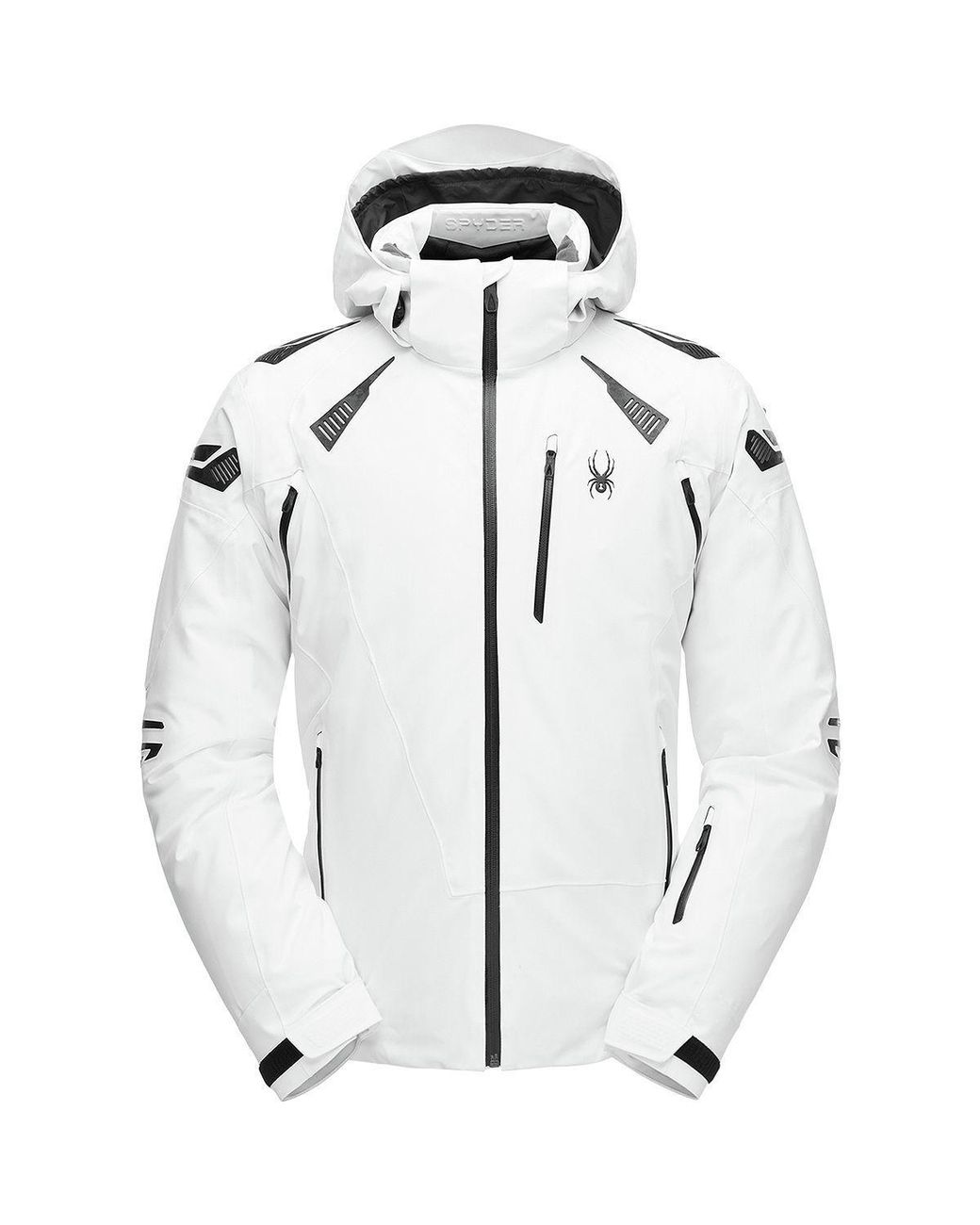 Spyder Pinnacle Gore-tex Jacket in White for Men | Lyst