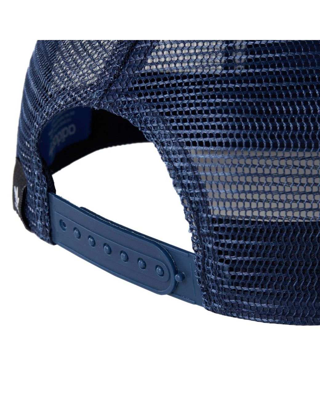 adidas Synthetic Trefoil Trucker Hat in Blue for Men | Lyst
