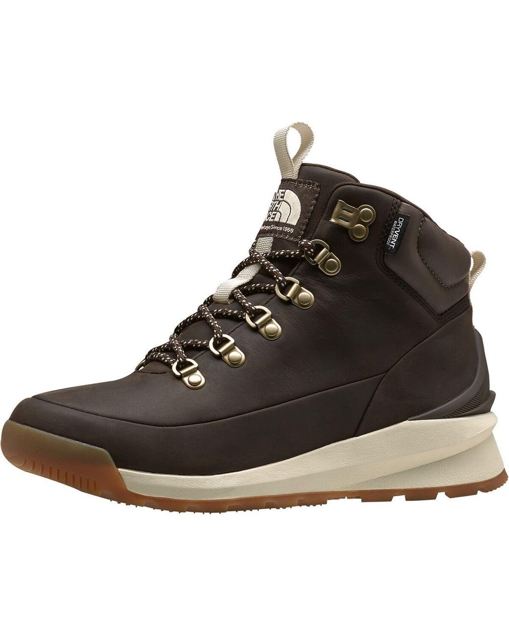The North Face Leather Back-to-berkeley Mid Wp Boot in Brown | Lyst