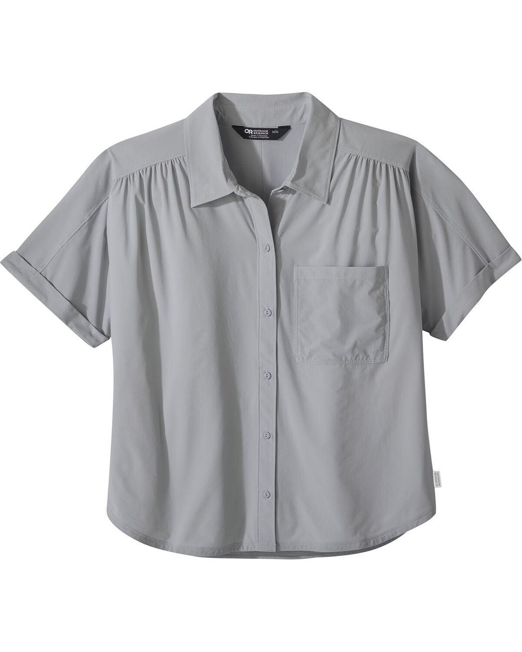 Outdoor Research Astroman Shortsleeve Sun Shirt in Gray Lyst