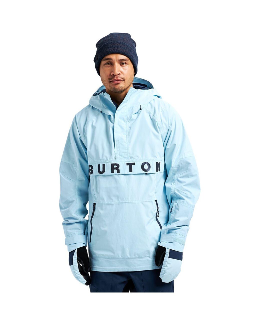 Burton Frostner Anorak Jacket in Blue for Men | Lyst