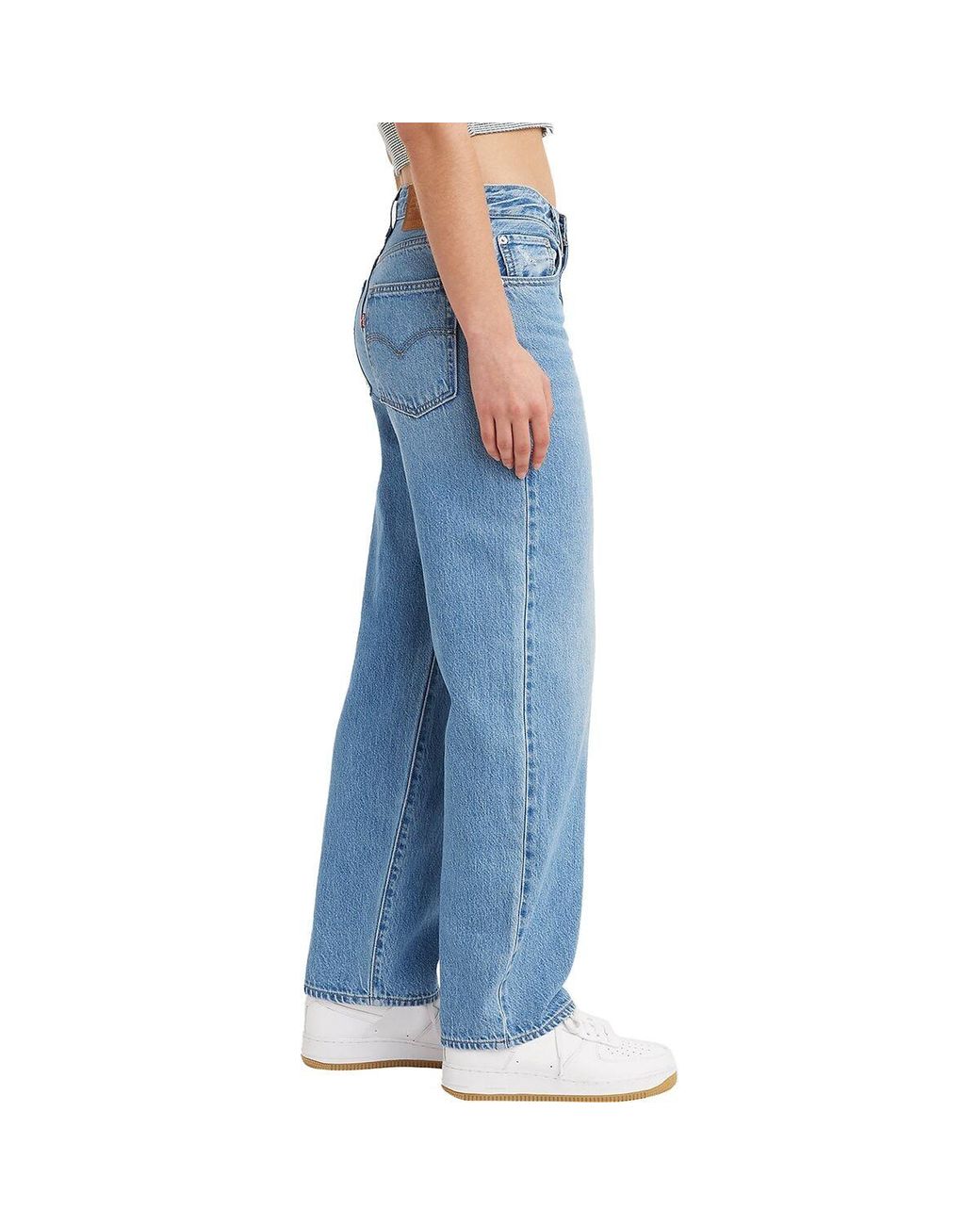 Levi's Baggy Dad Pant in Blue | Lyst