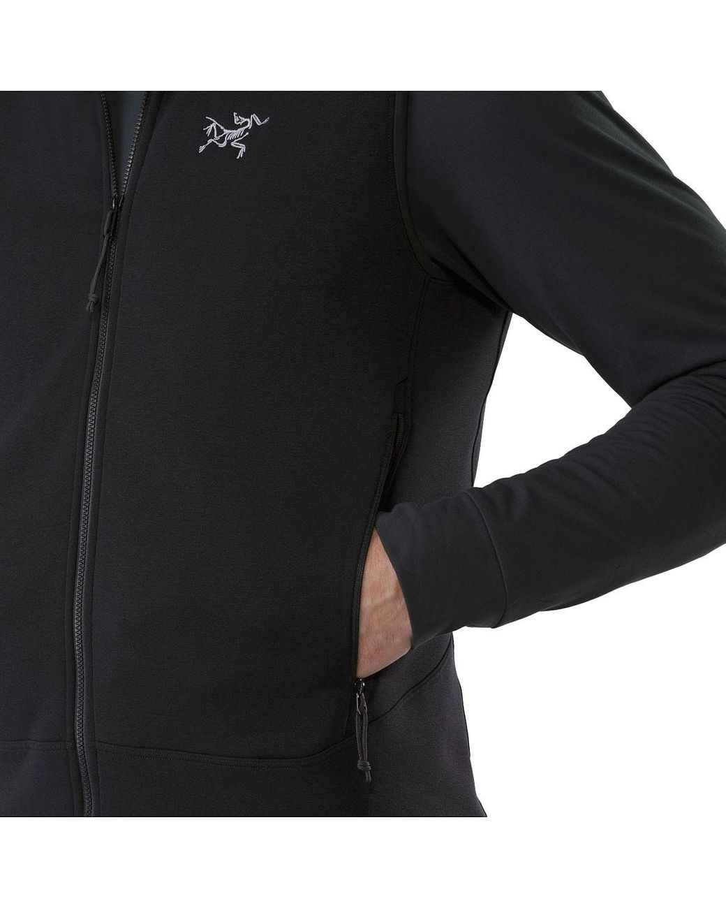 Arc'teryx Kyanite Polartec Power Stretch Pro Vest in Black for Men