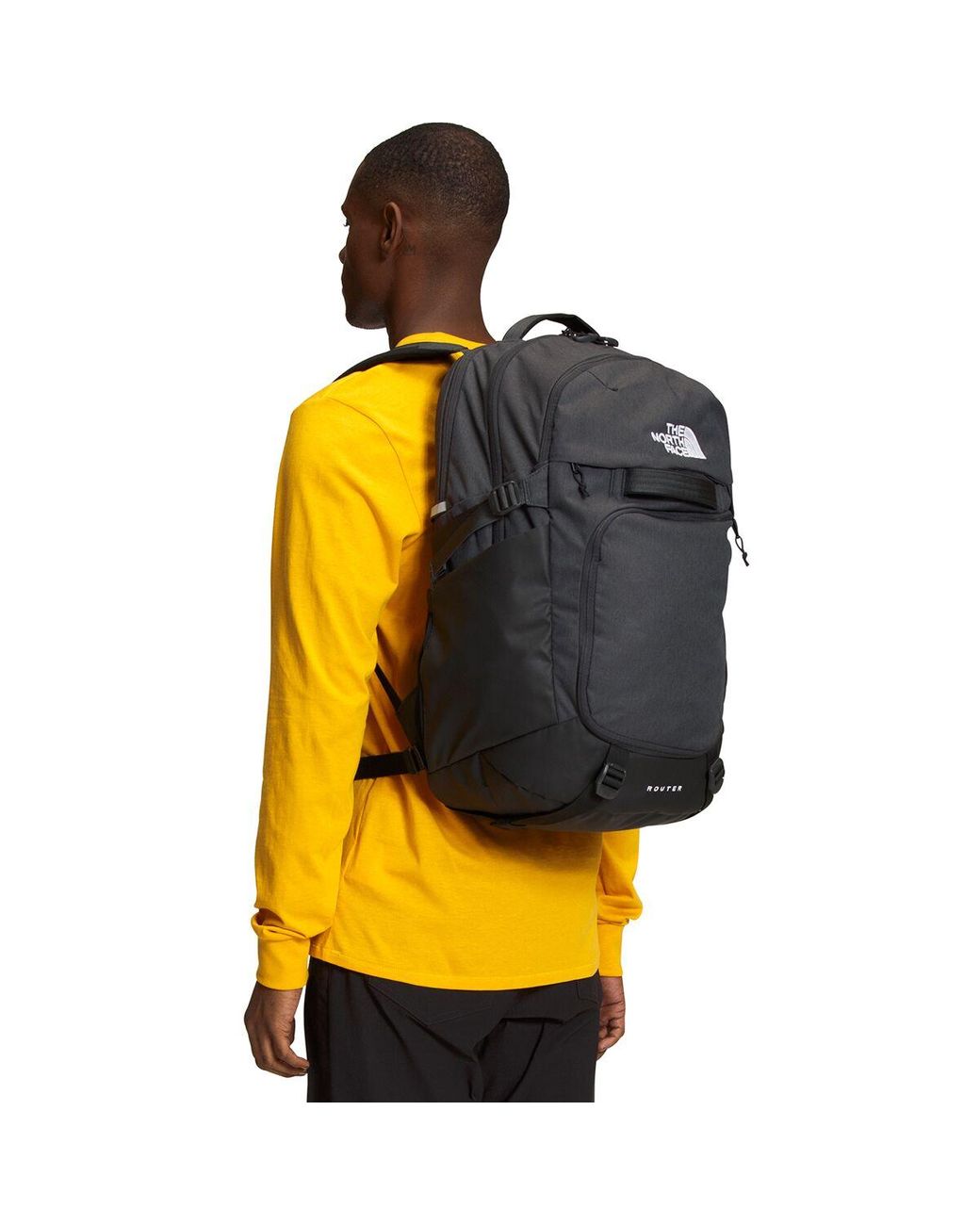 The North Face Router 40l Backpack in Black for Men | Lyst