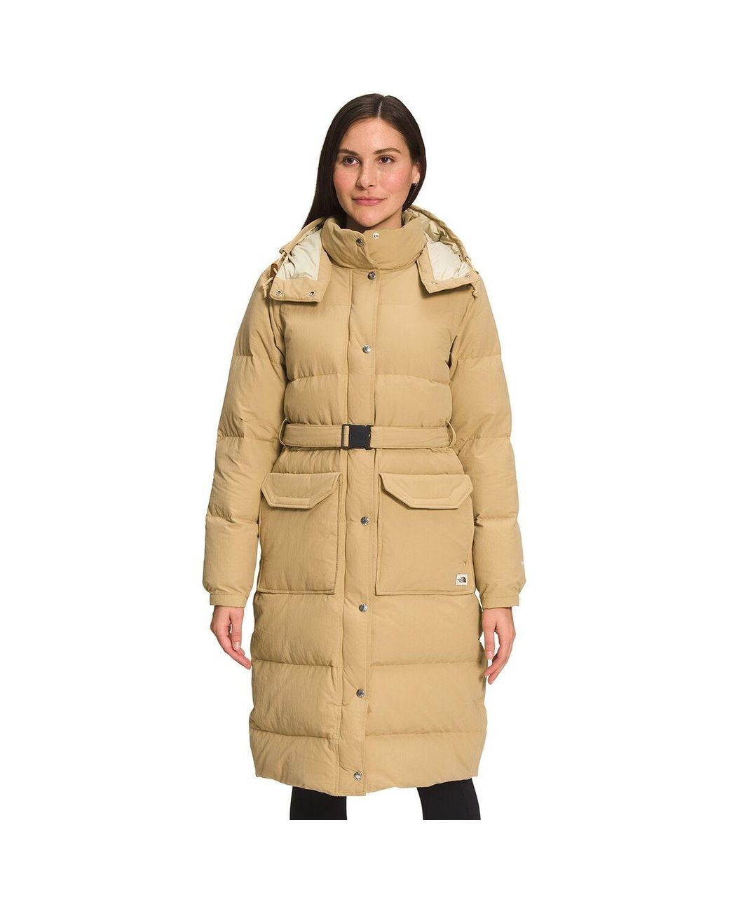 The North Face Sierra Long Down Parka in Natural | Lyst