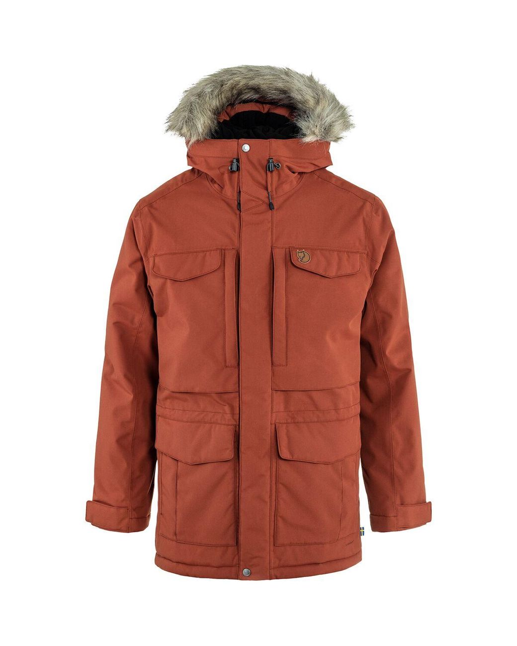 Fjallraven Nuuk Parka in Red for Men | Lyst