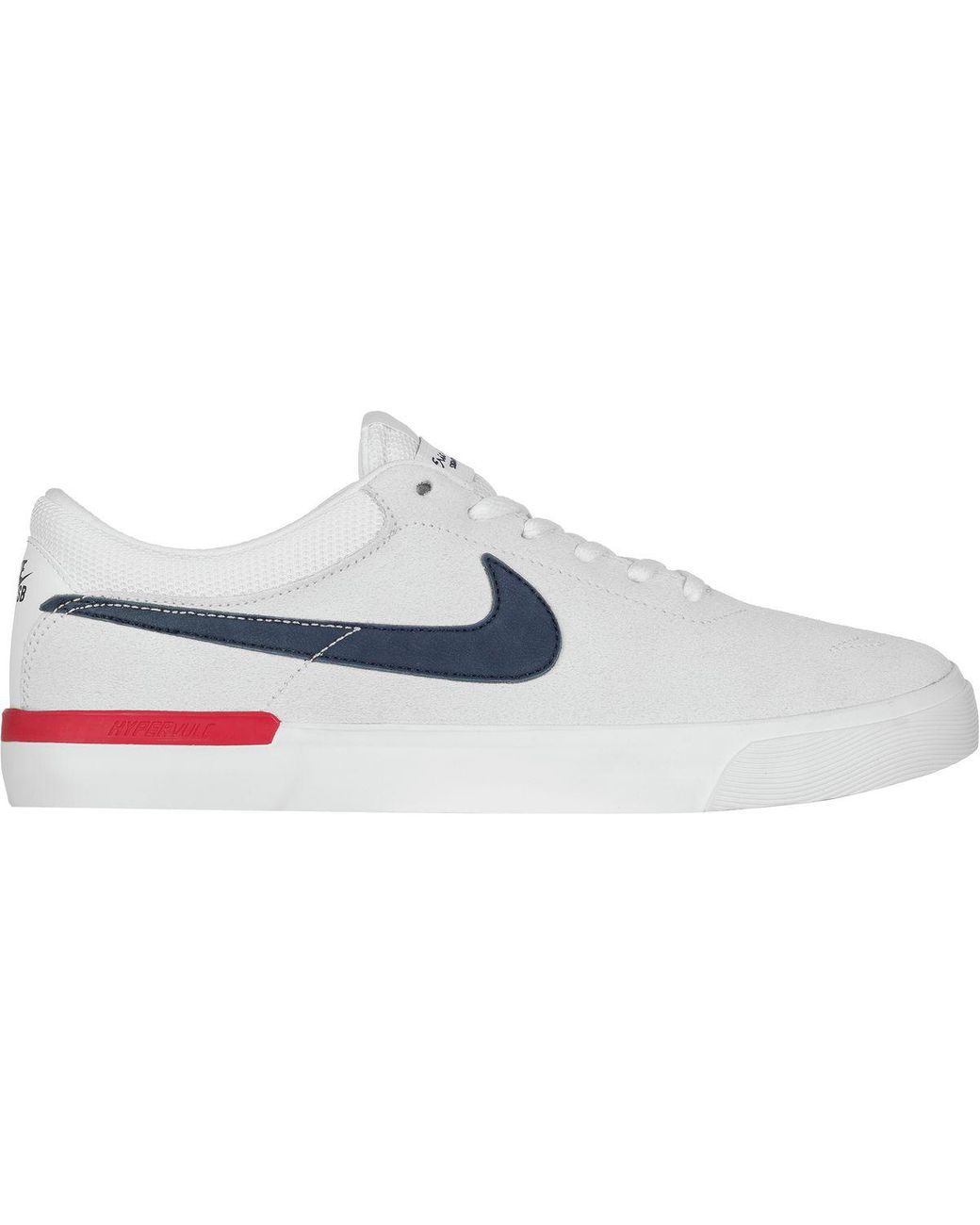 Nike Suede Sb Hypervulc Eric Koston Shoe in White for Men | Lyst