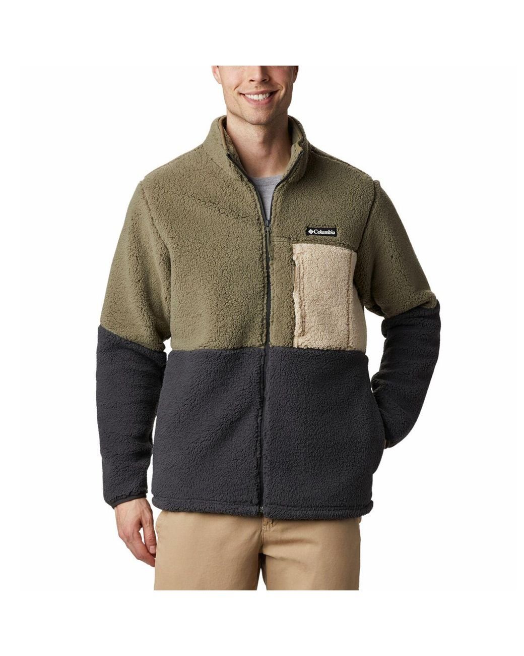 Columbia Mountainside Heavyweight Fleece in Green for Men Lyst