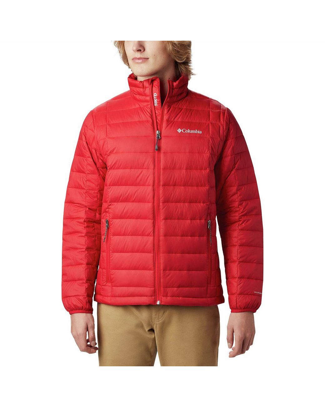 Columbia Synthetic Voodoo Falls 590 Turbodown Jacket in Red for Men