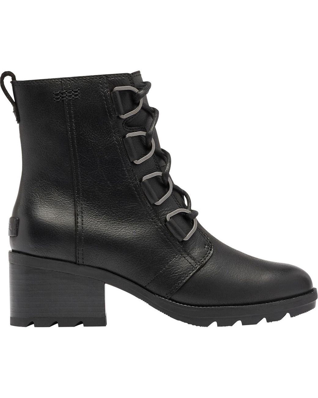 Sorel Cate Lace Boot in Black - Lyst