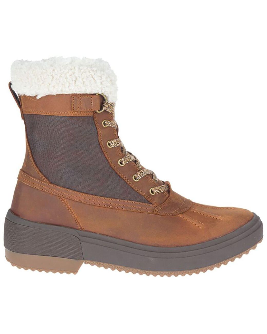 merrell haven tall buckle strap boot