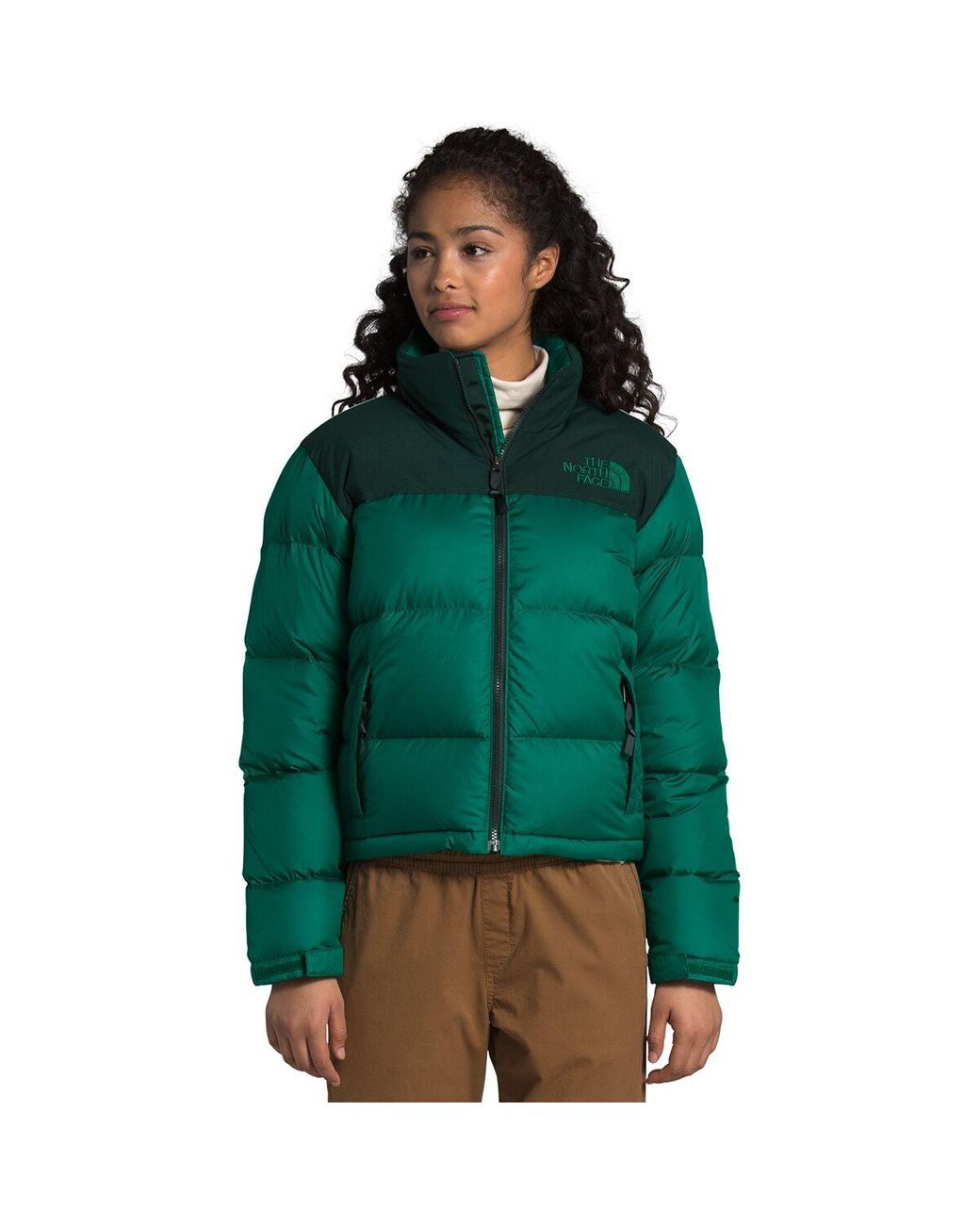 The North Face Synthetic Eco Nuptse Down Jacket in Green Lyst