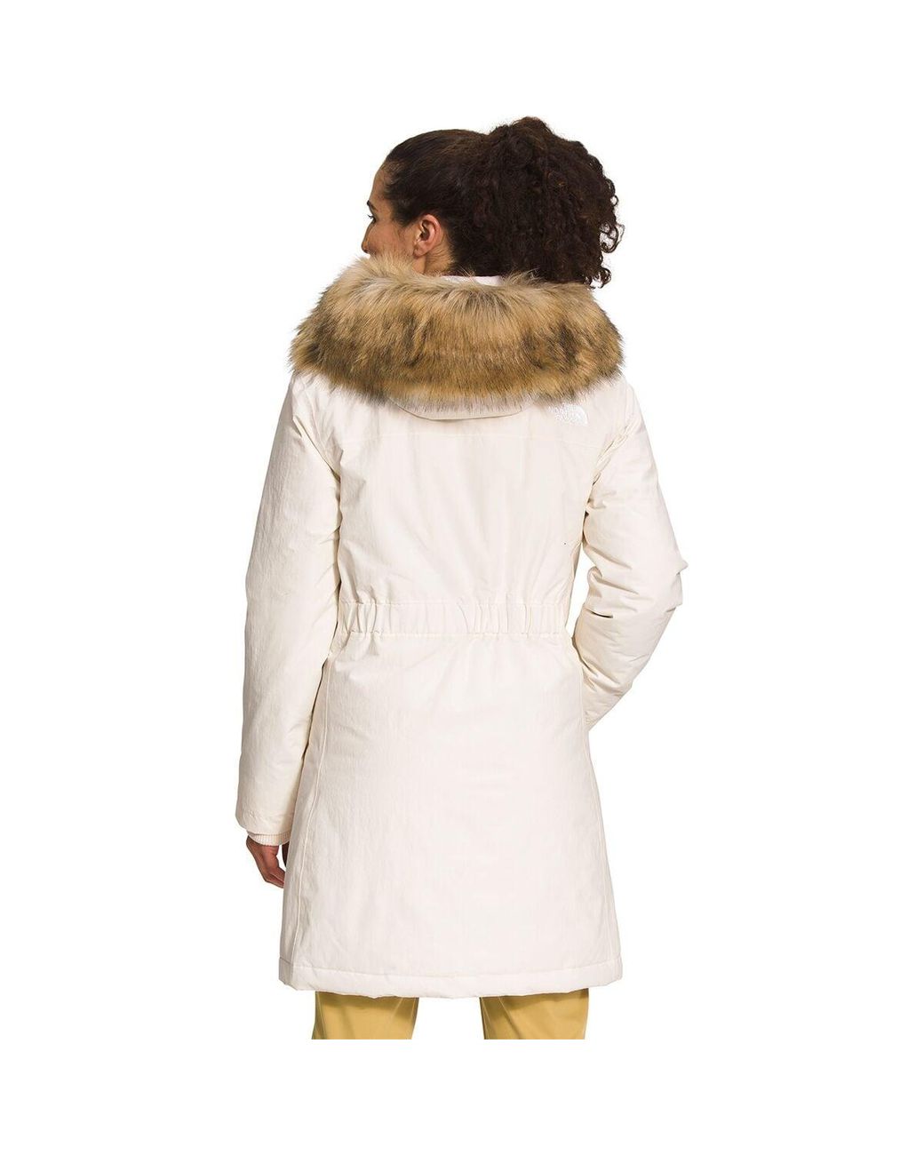 The North Face Arctic Down Parka in White | Lyst