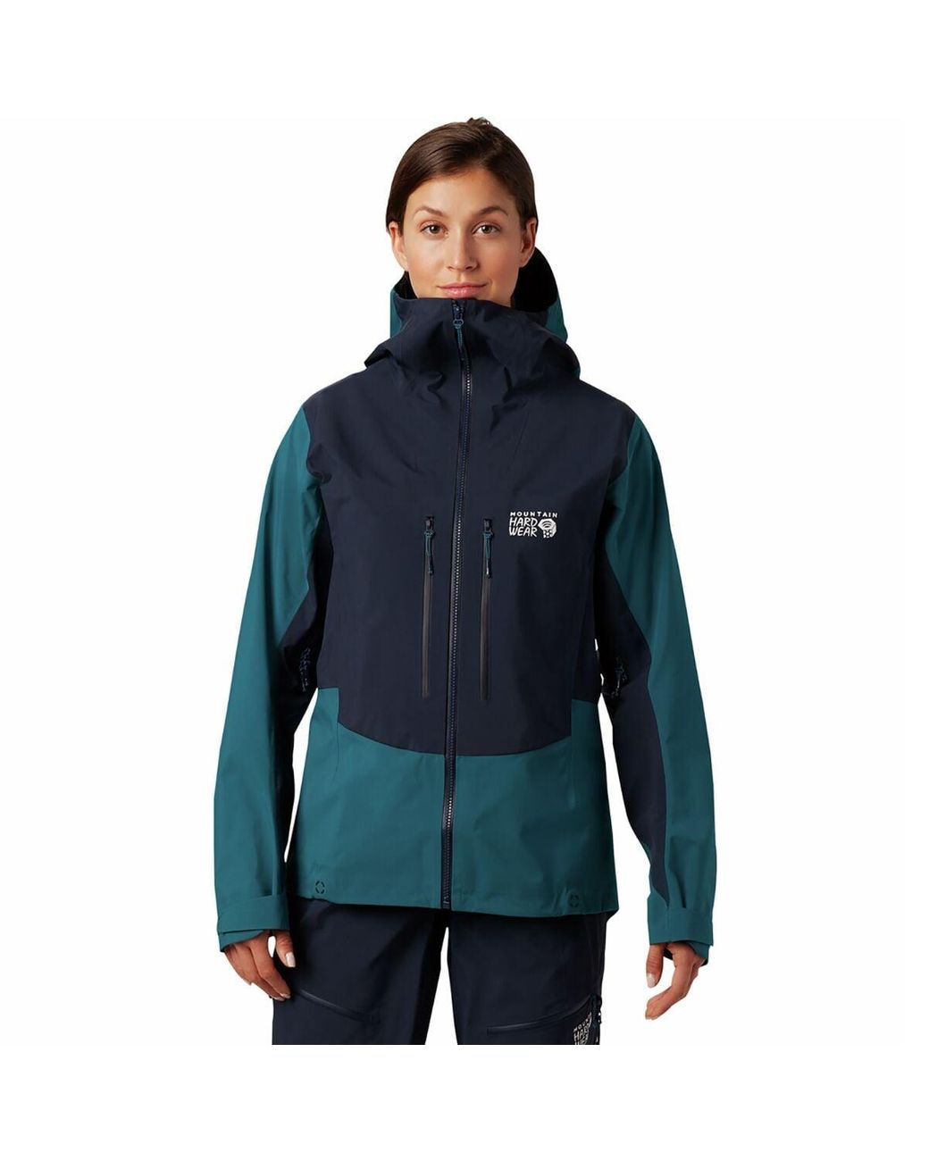 Mountain Hardwear Exposure 2 Goretex Pro Jacket in Blue Lyst