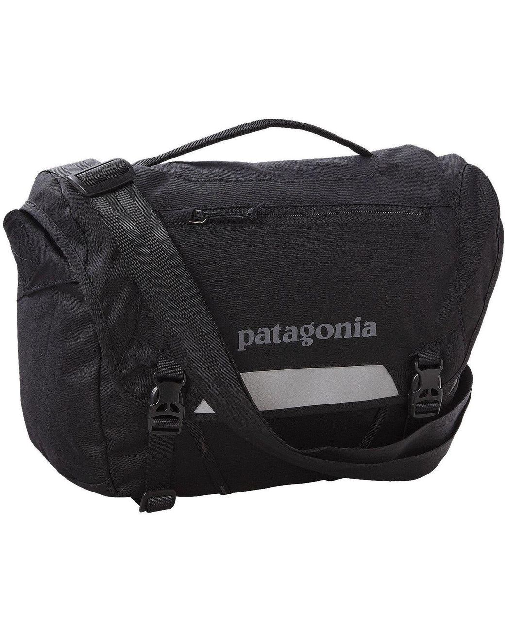 Patagonia Mini 12l Messenger Bag in Black for Men | Lyst