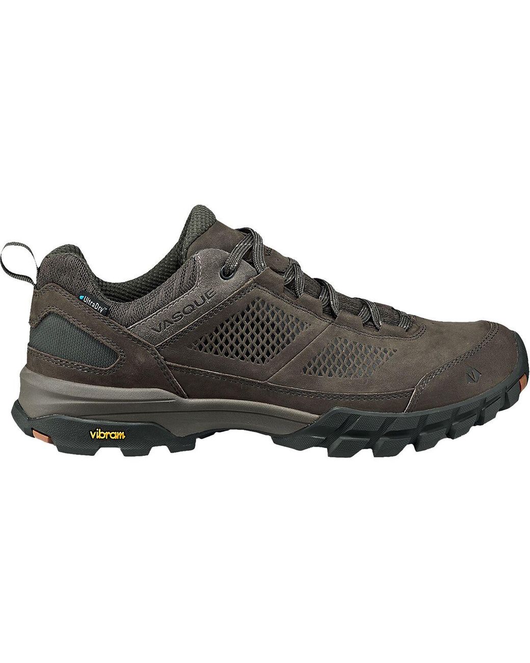 Vasque Talus At Low Ultradry Wide Hiking Shoe in Black for Men | Lyst