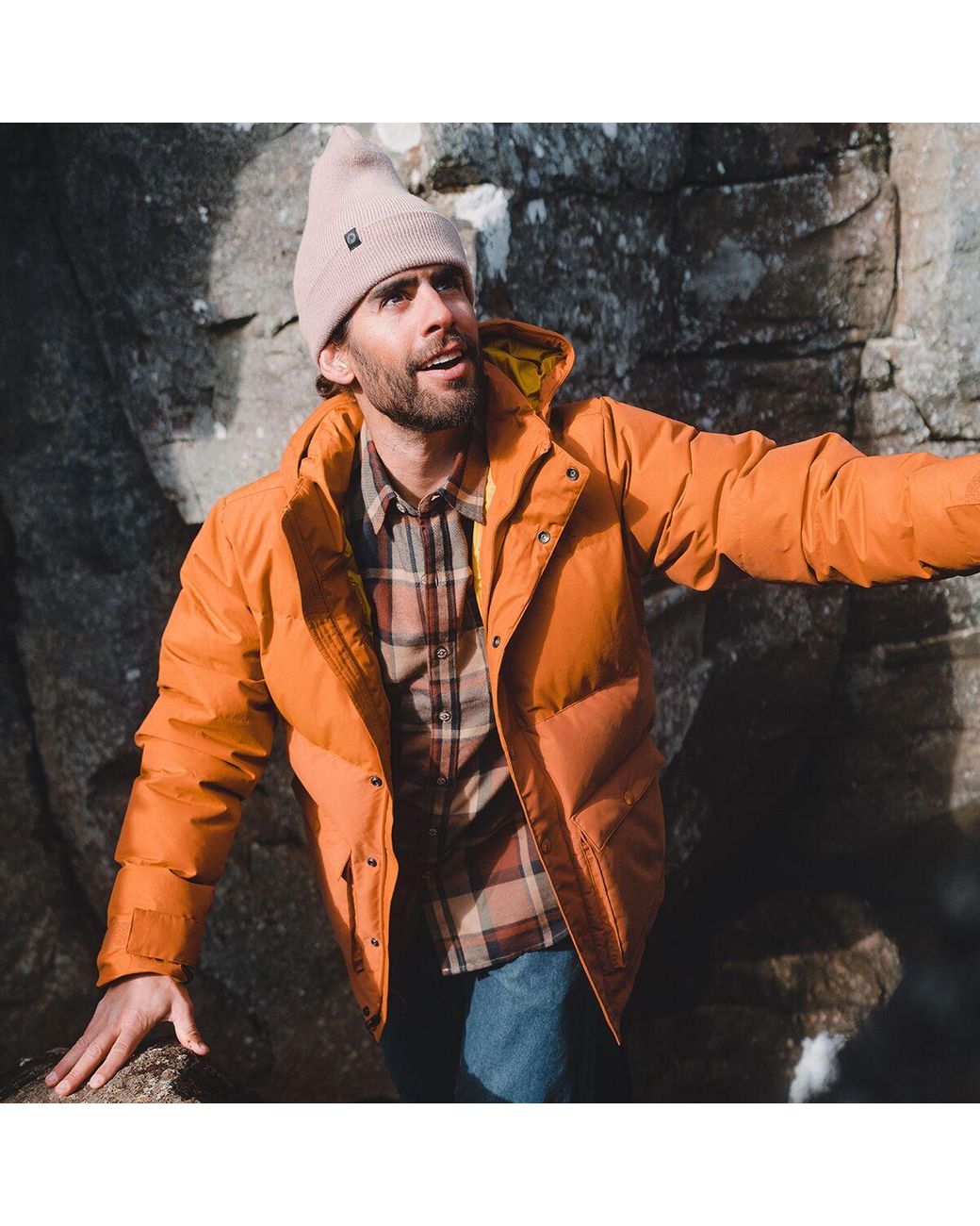 Marmot orange jacket top