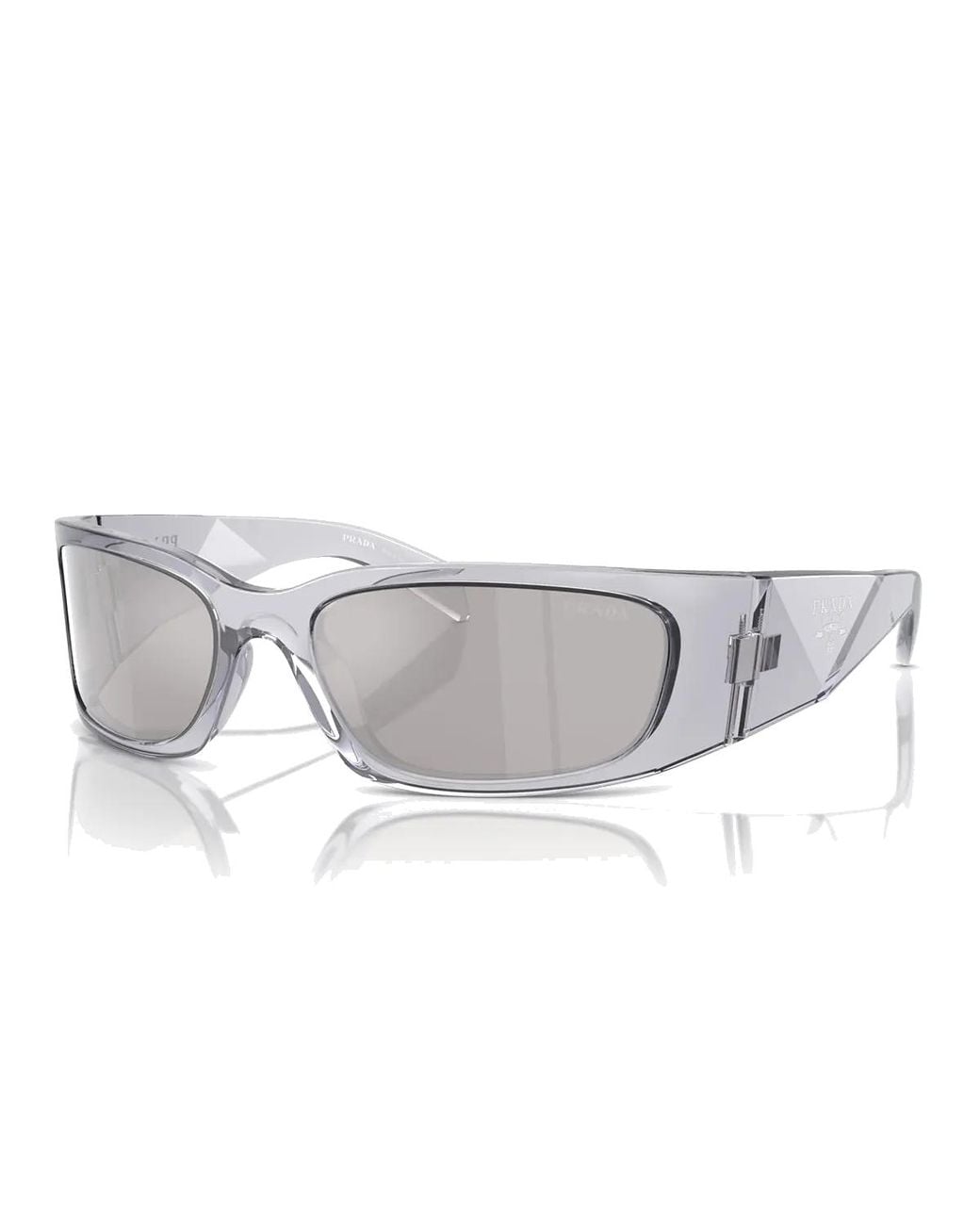 Prada White Pra19 S Sunglasses for men