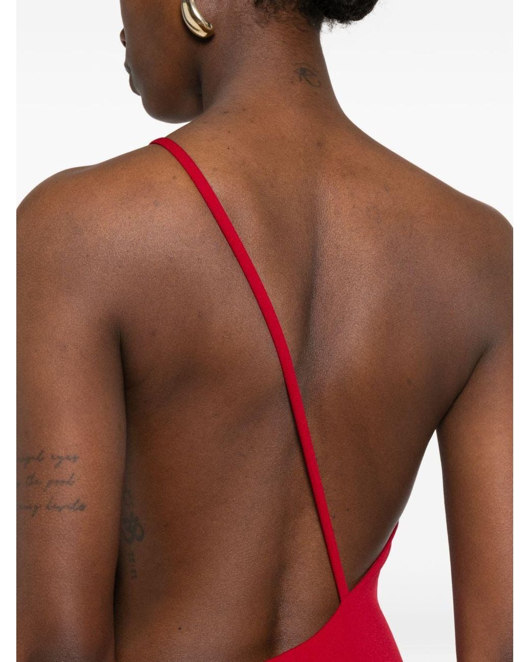Solace London Red Alexandra Maxi Dress