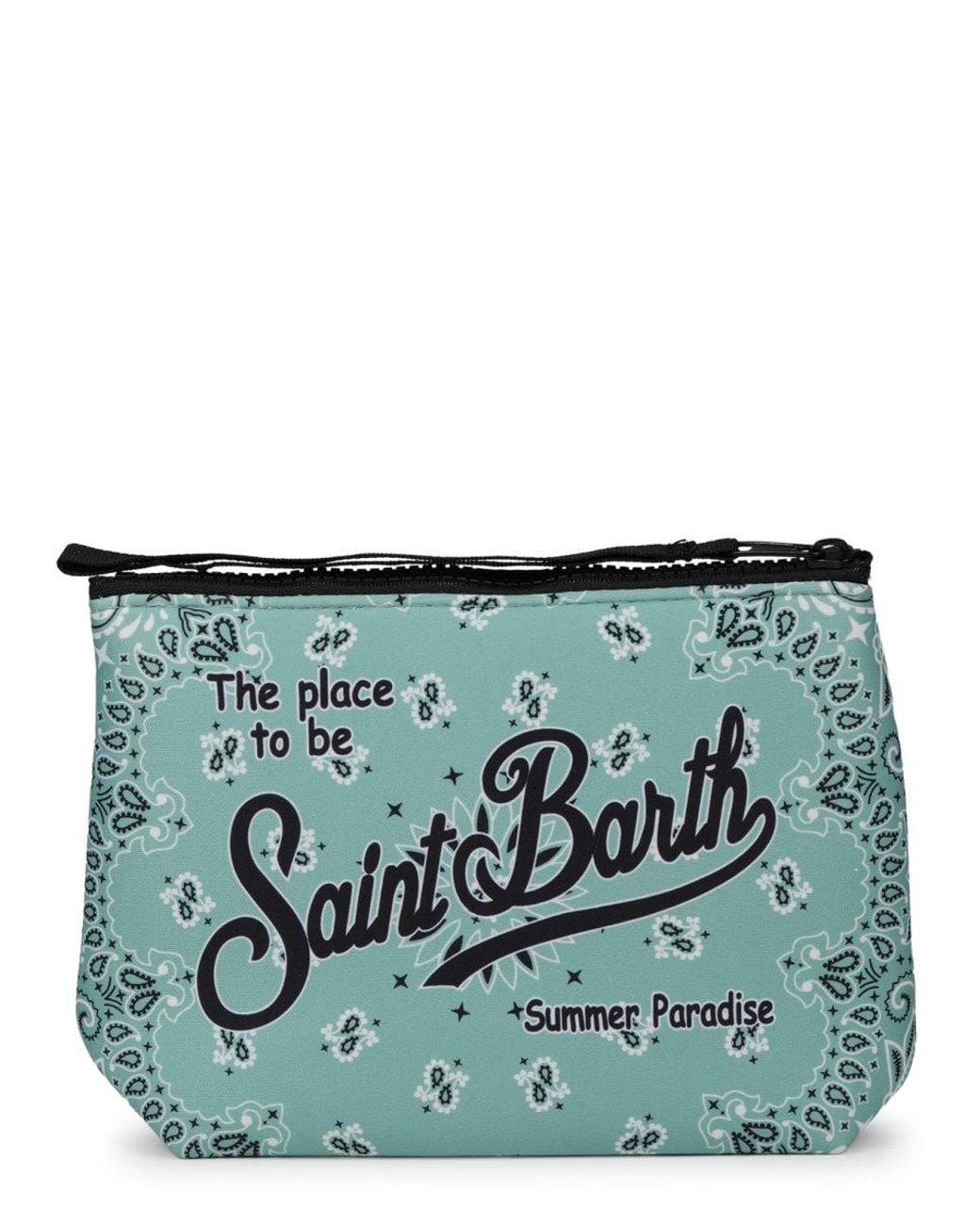 Mc2 Saint Barth Gray Aline Mini Clutch Pouch, 15.5Cm X 21Cm X 7Cm for men
