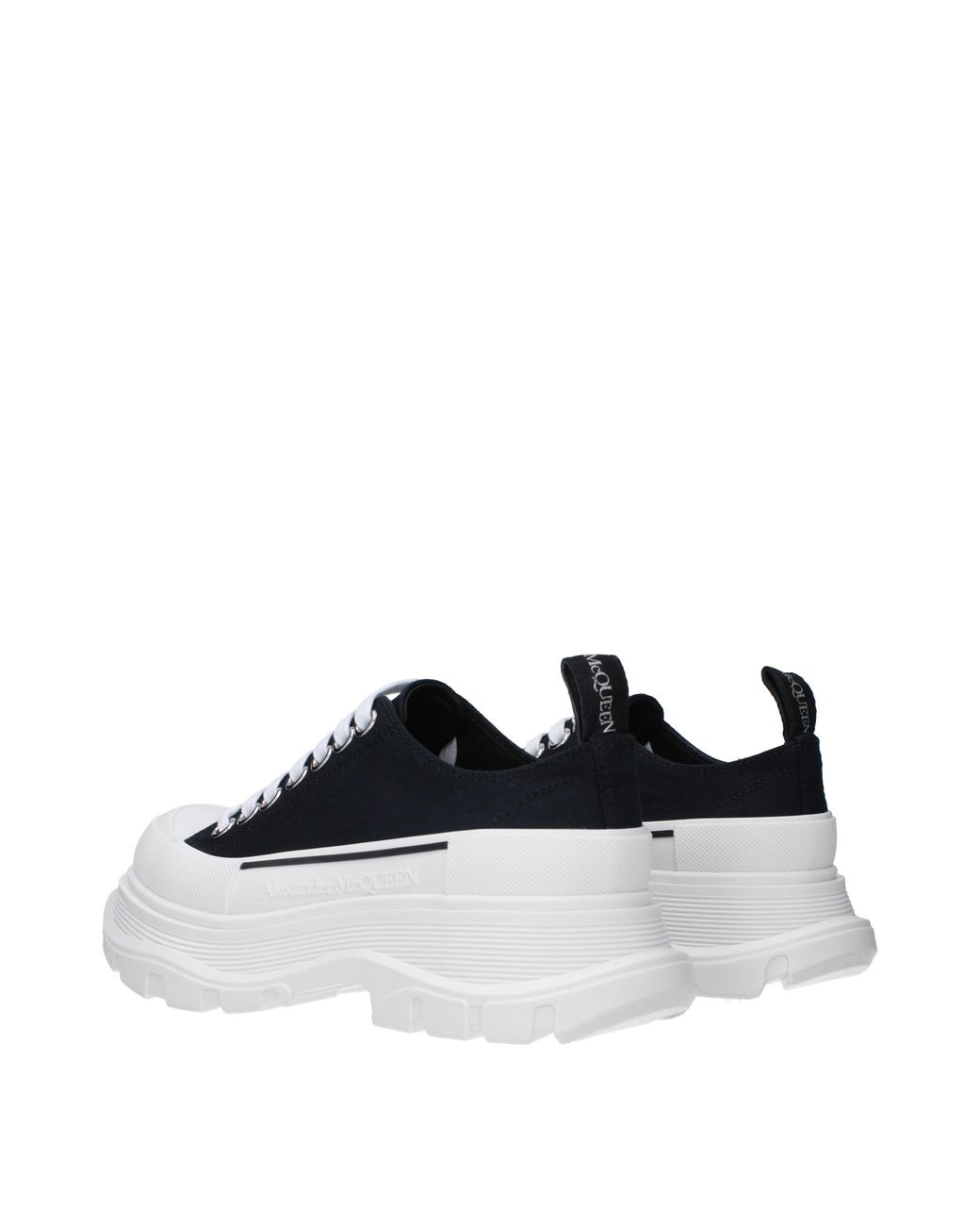 McQueen White Alexander Mc Queen Fabric Sneakers