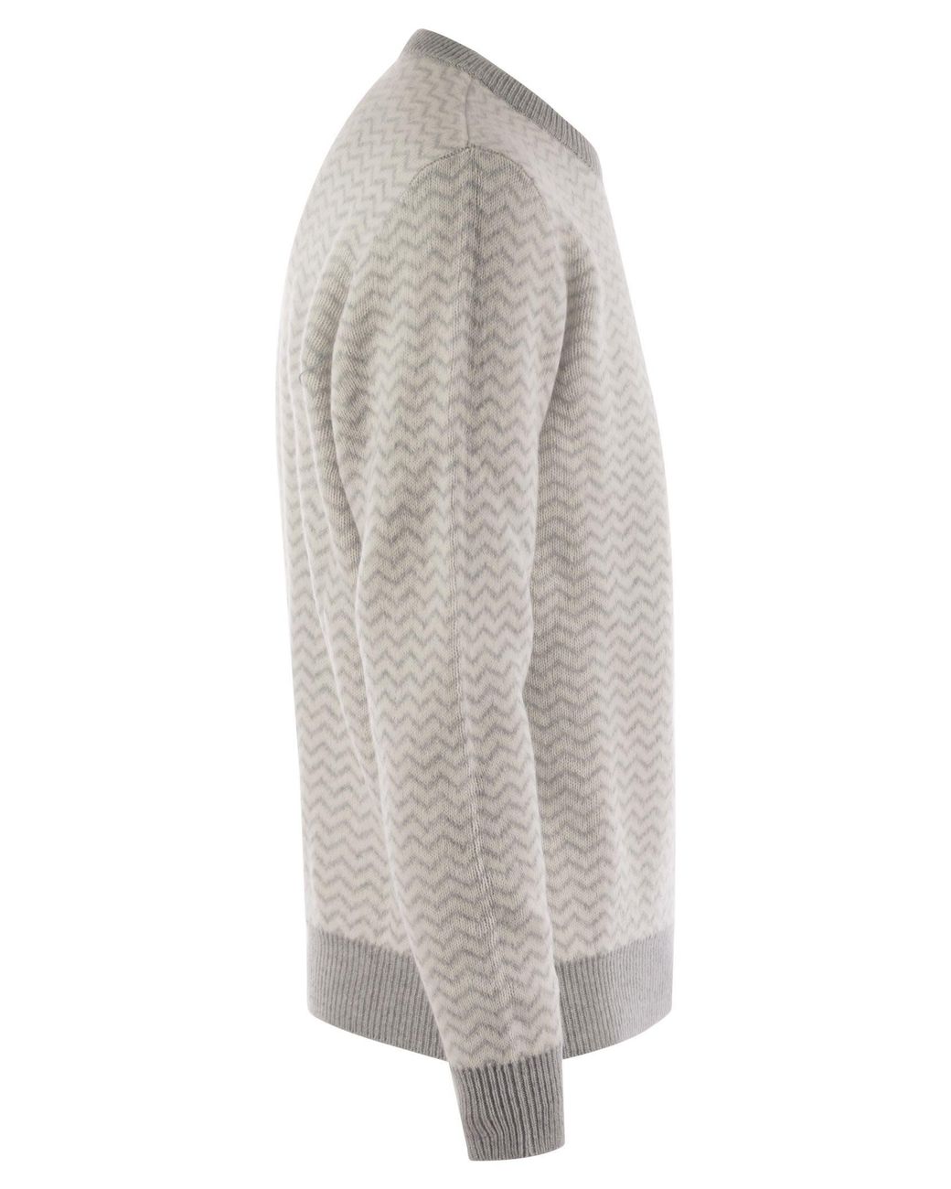 Kiton Gray Magic Cashmere Choker