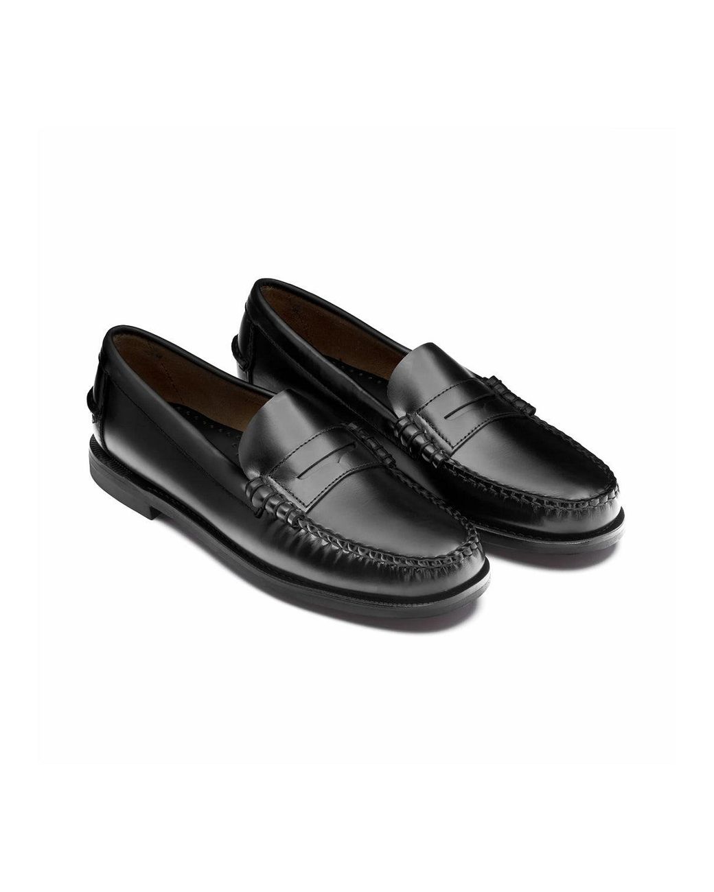 Sebago Black Flat Shoes
