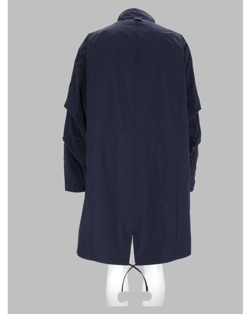YMC Blue 100% Lambswool Sweater for men