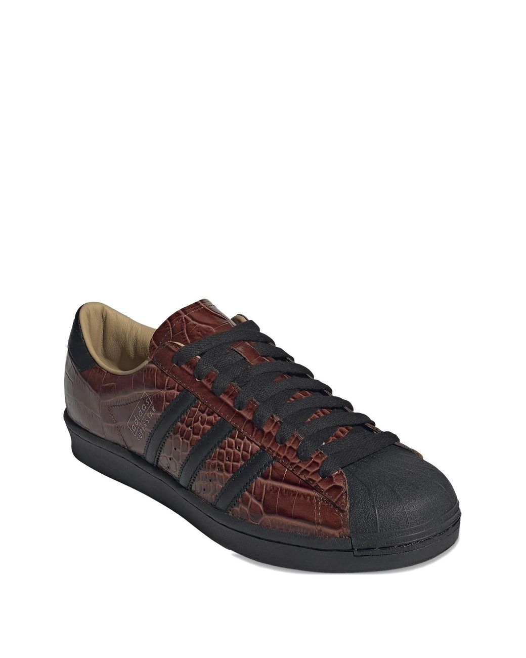 Adidas Originals Brown Superstar Vintage
