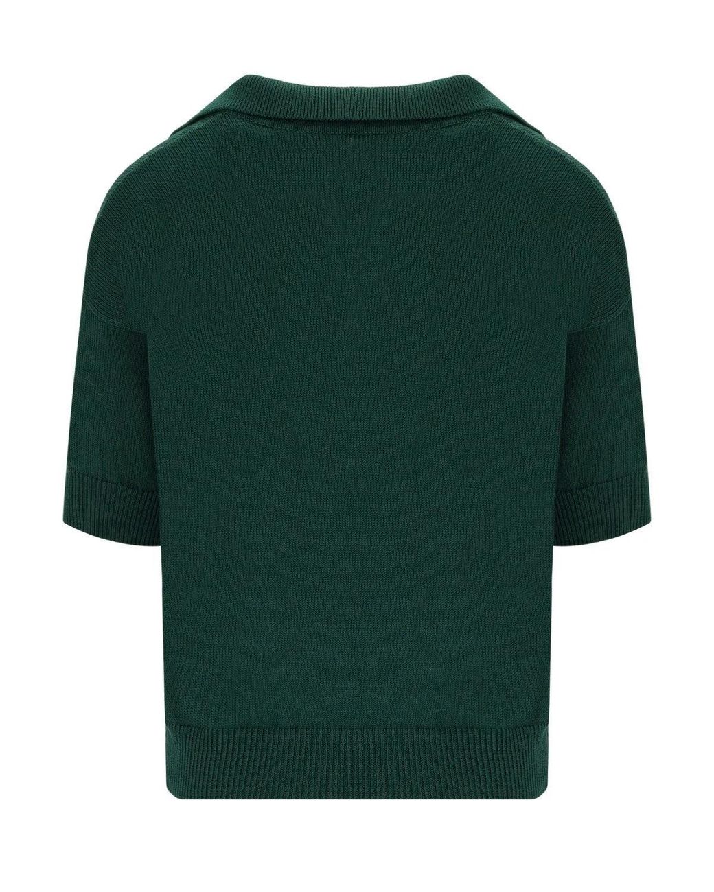 Weekend by Maxmara Green Albero Polo Shirt